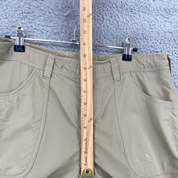 The North Face Pants Womens 10 Horizon II Khaki Convertible Utility Outdoor UPF* - Picture 14 of 16